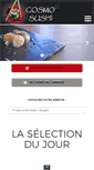 Mobile Screenshot of cosmosushi.com