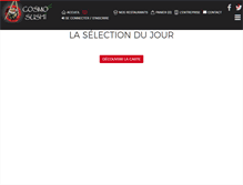 Tablet Screenshot of cosmosushi.com